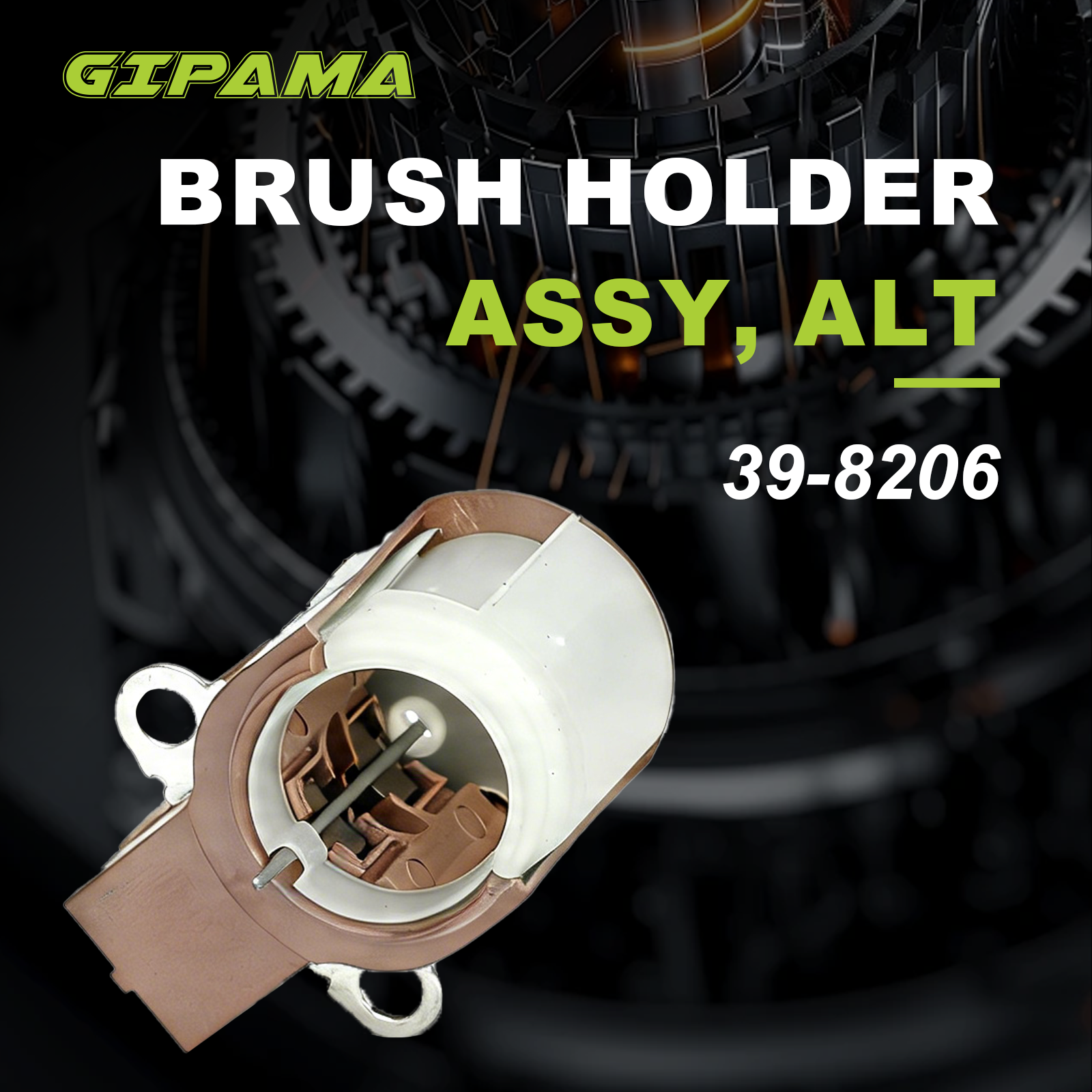 Brush Holder Assy, ALT  39-8206