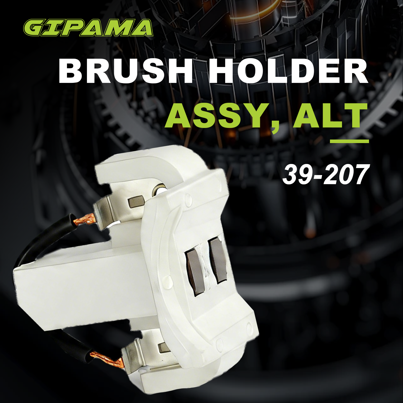 Brush Holder Assy, ALT  39-207