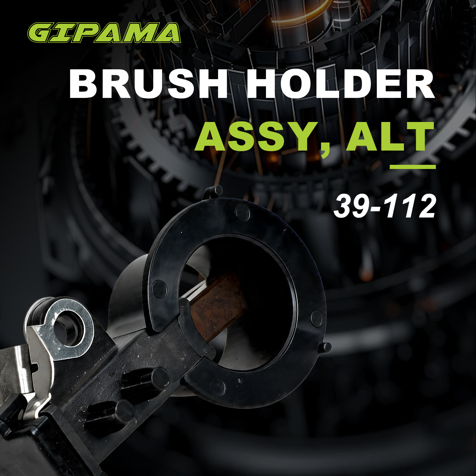 Brush Holder Assy, ALT  39-112