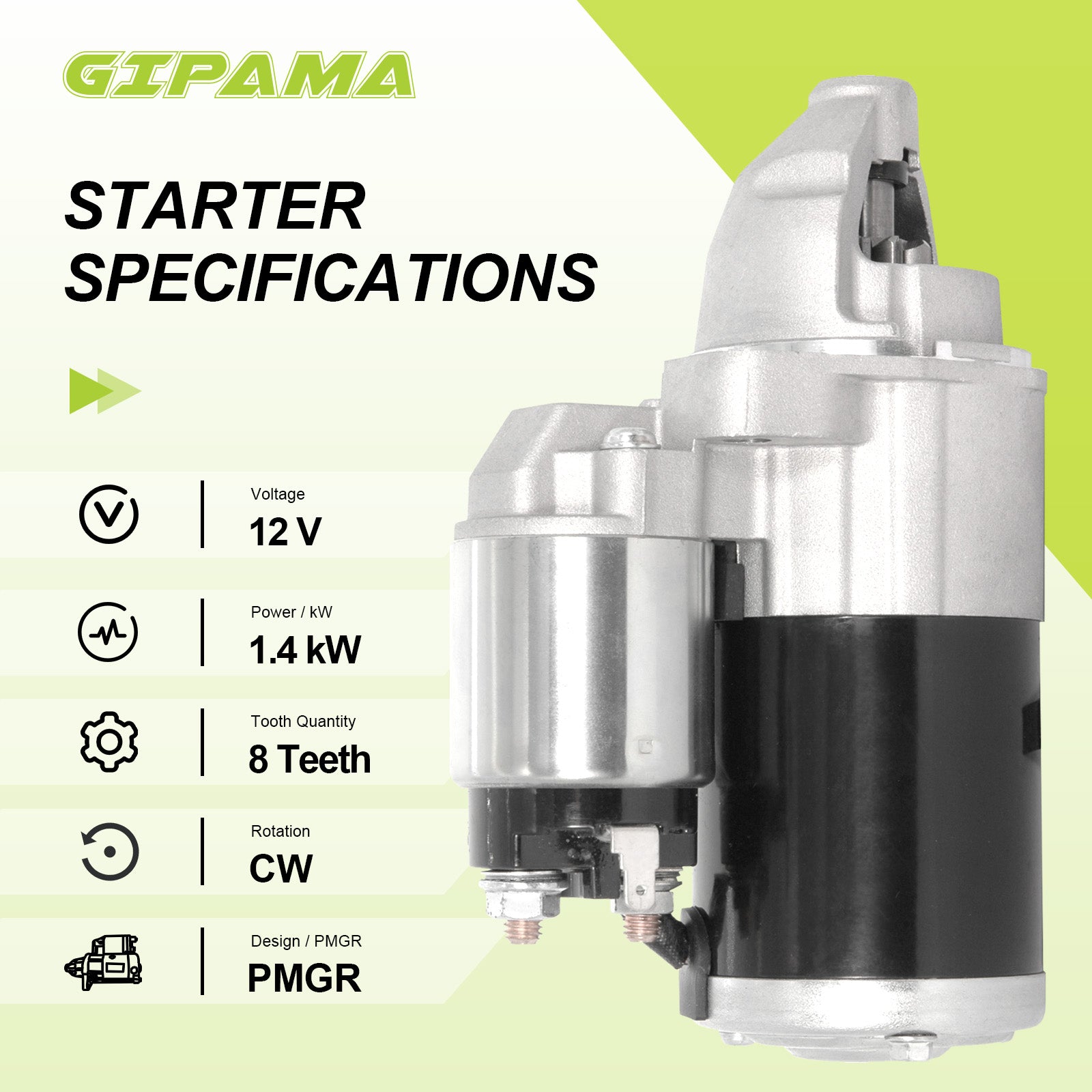 GIPAMA Starter for 19037N