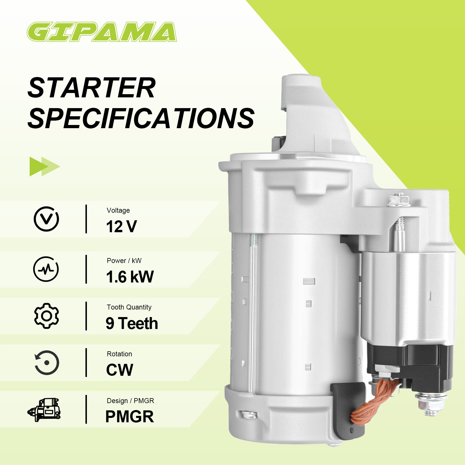 GIPAMA Starter for 19049N