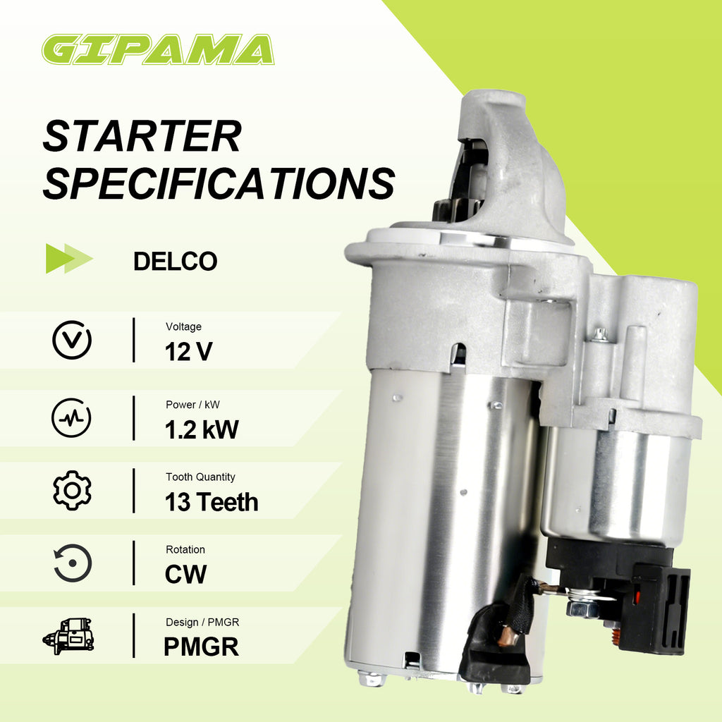 GIPAMA GST-10995N Starter Morot for Hyundai Elantra Kia Forte  2014-2020