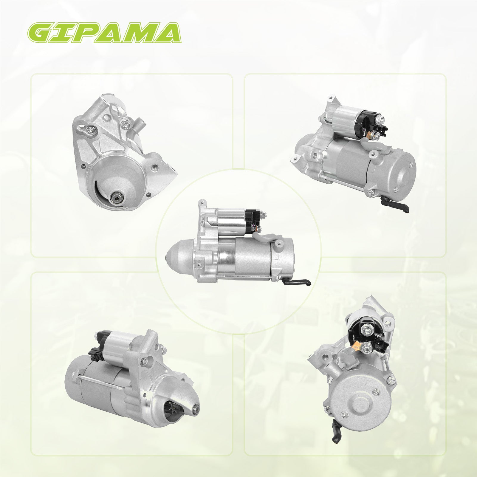 GIPAMA Starter for Toyota Tundra 2007-2011;Toyota Sequoia 2007-2011;Toyota Land Cruiser 2007-2011;Lexus LX570 2007-2011,V8 5.7L(19045N)
