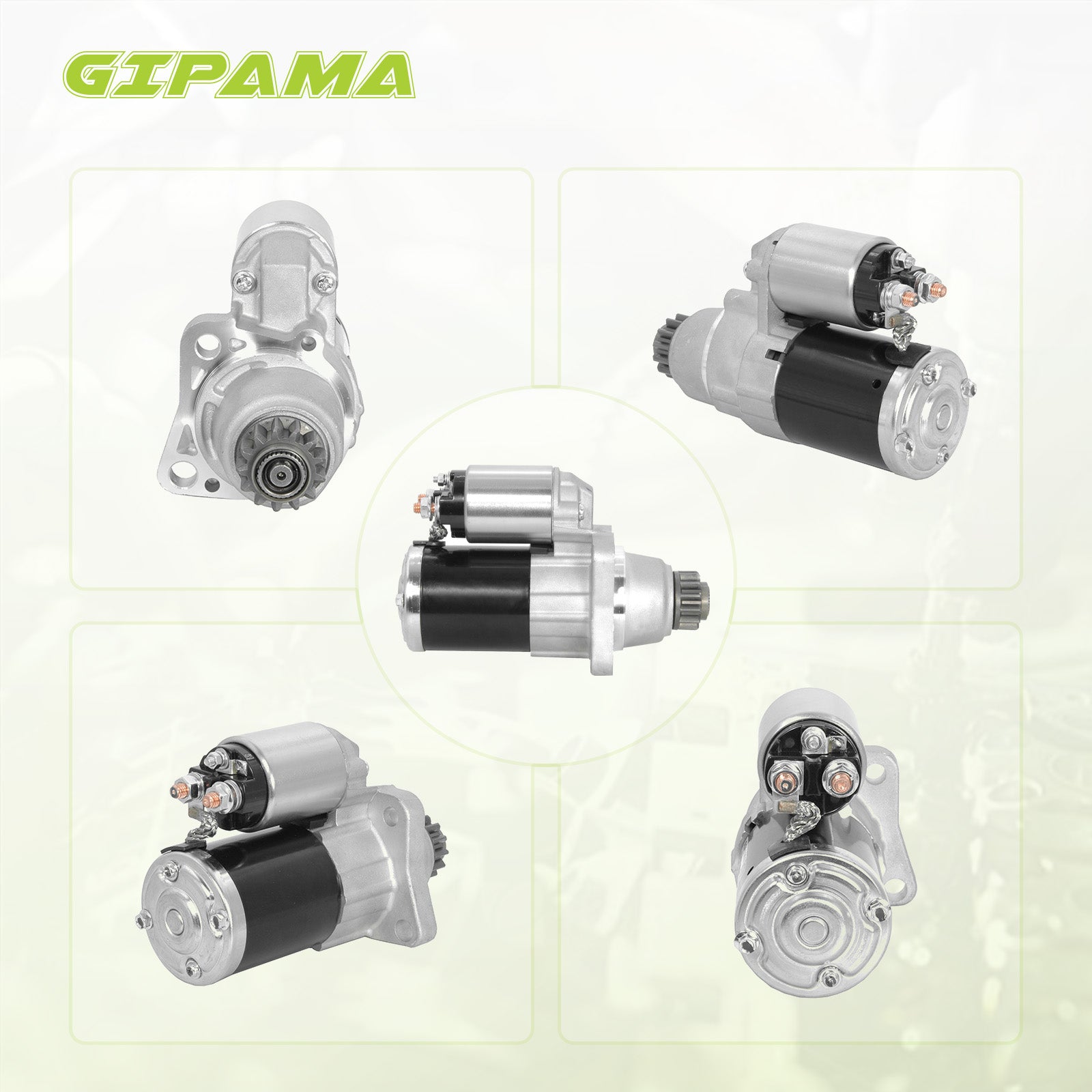 GIPAMA Starter for Nissan Altima 2013 2014 2015 2016 2017 2018;Nissan Rogue 2014 2015 2016 2017 2018 2019 2020,L4 2.5L(19163N)