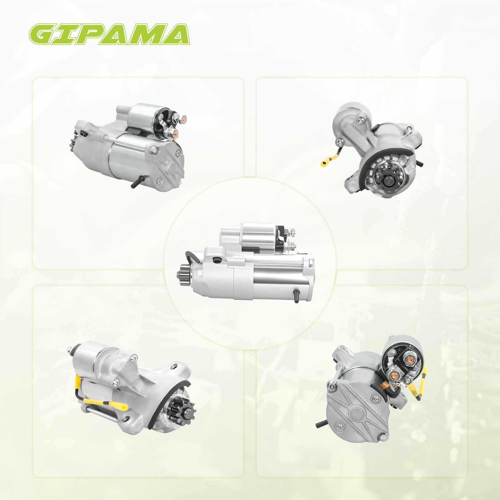 GIPAMA Starter for 2007-2020 Ford Police Interceptor Sedan Utility,Taurus,Taurus X,Edge,Explorer,Flex;Lincoln Continental,MKS,MKZ,MKT,MKX;Mercury Sable,3.5L 3.7L,V6(6692N)