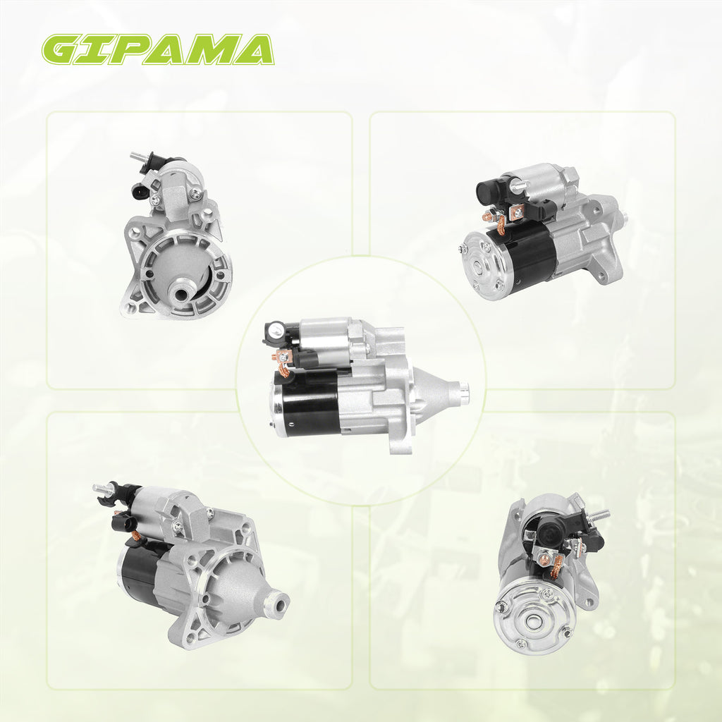 GIPAMA Starter for 2007-2010 Chrysler Sebring,Pacifica,Town & Country;Dodge Avenger,Journey,Grand Caravan;Volkswagen Routan,2.7L 3.5L 4.0L,V6(19026N)