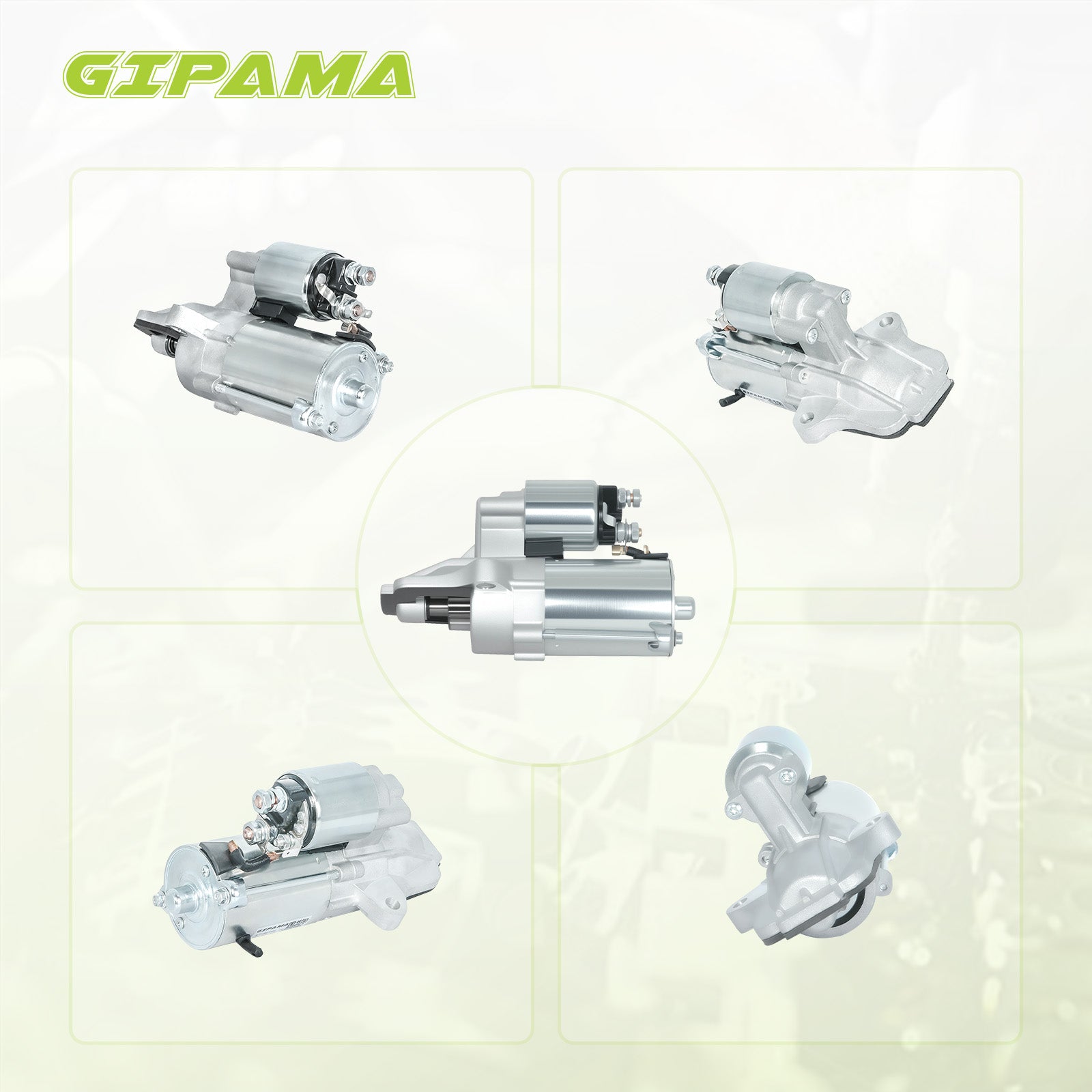 GIPAMA Starter for Kia Forte/Forte Koup/Forte5/Optima/Sportage, for Hyundai Genesis Coupe/Santa Fe Sport/Sonata/Tucson 2011-2016 L4 2.0L 2.4L, (6974N)