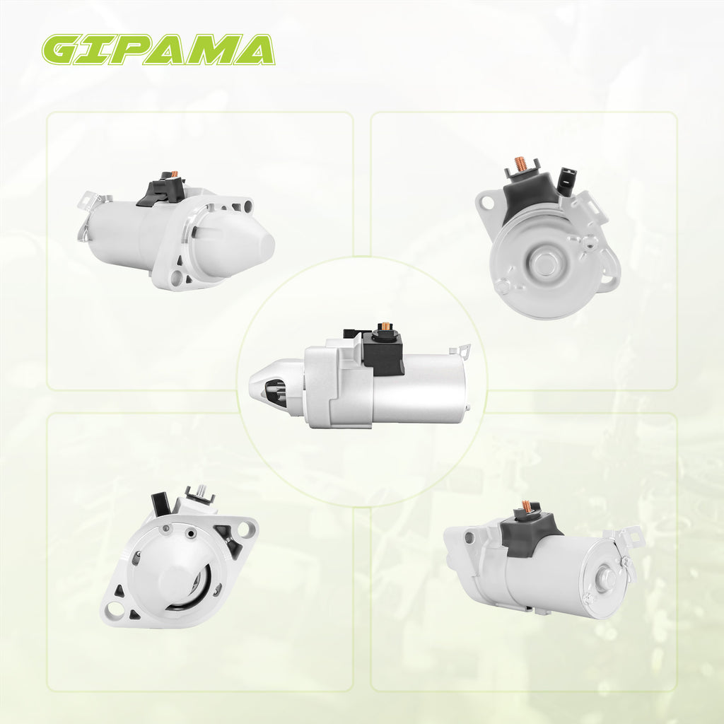 GIPAMA Starter for Honda Accord 2008-2012, CR-V, Element, Civic, CSX, TSX 2007-2011, 2.0L 2.4L L4 Engine, (17960N)