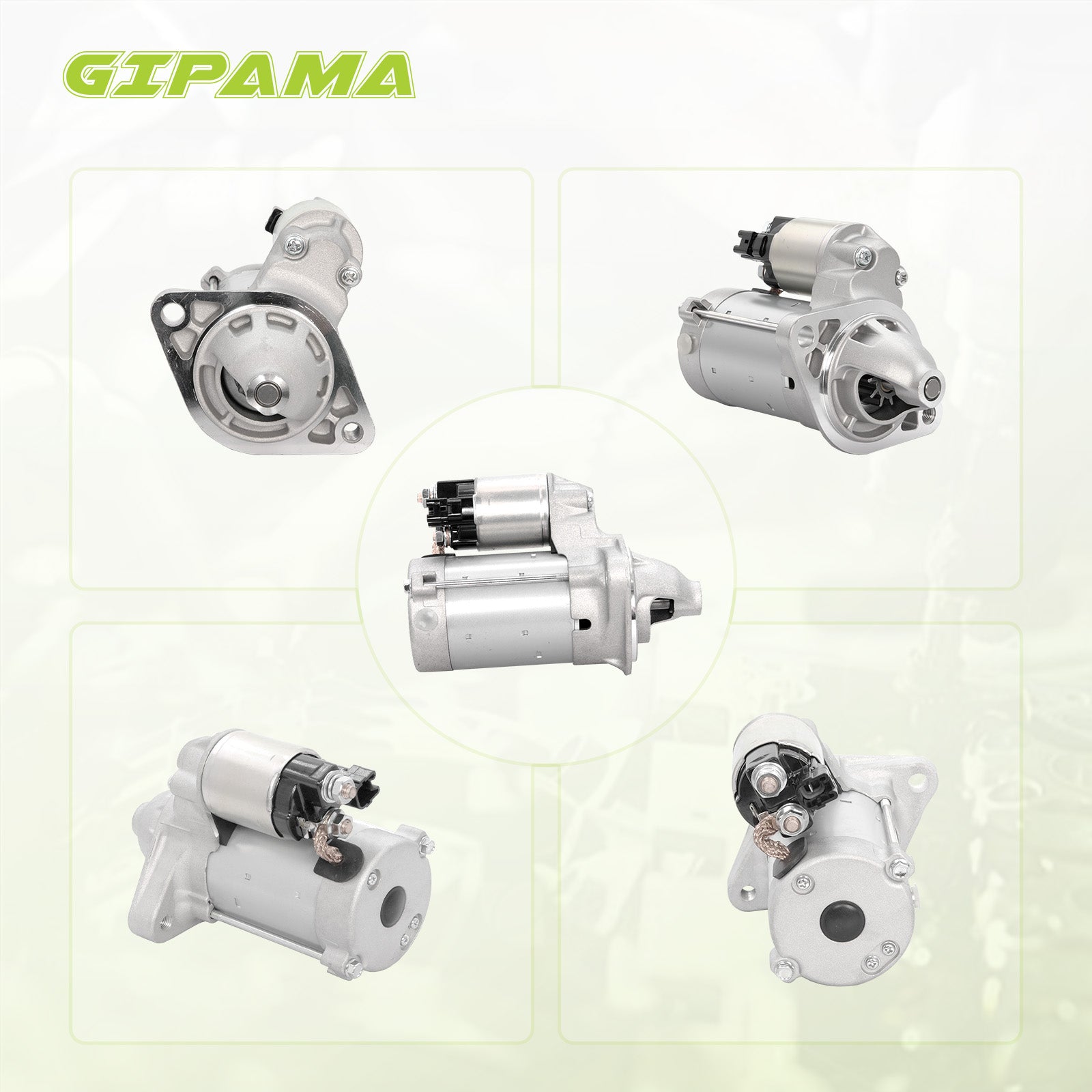 GIPAMA Starter for Toyota Corolla L4 1.8L 2003 2004 2005 2006 2007 2008 Matrix L4 1.8L Pontiac Vibe L4 1.8L Starter Motor(17841N)
