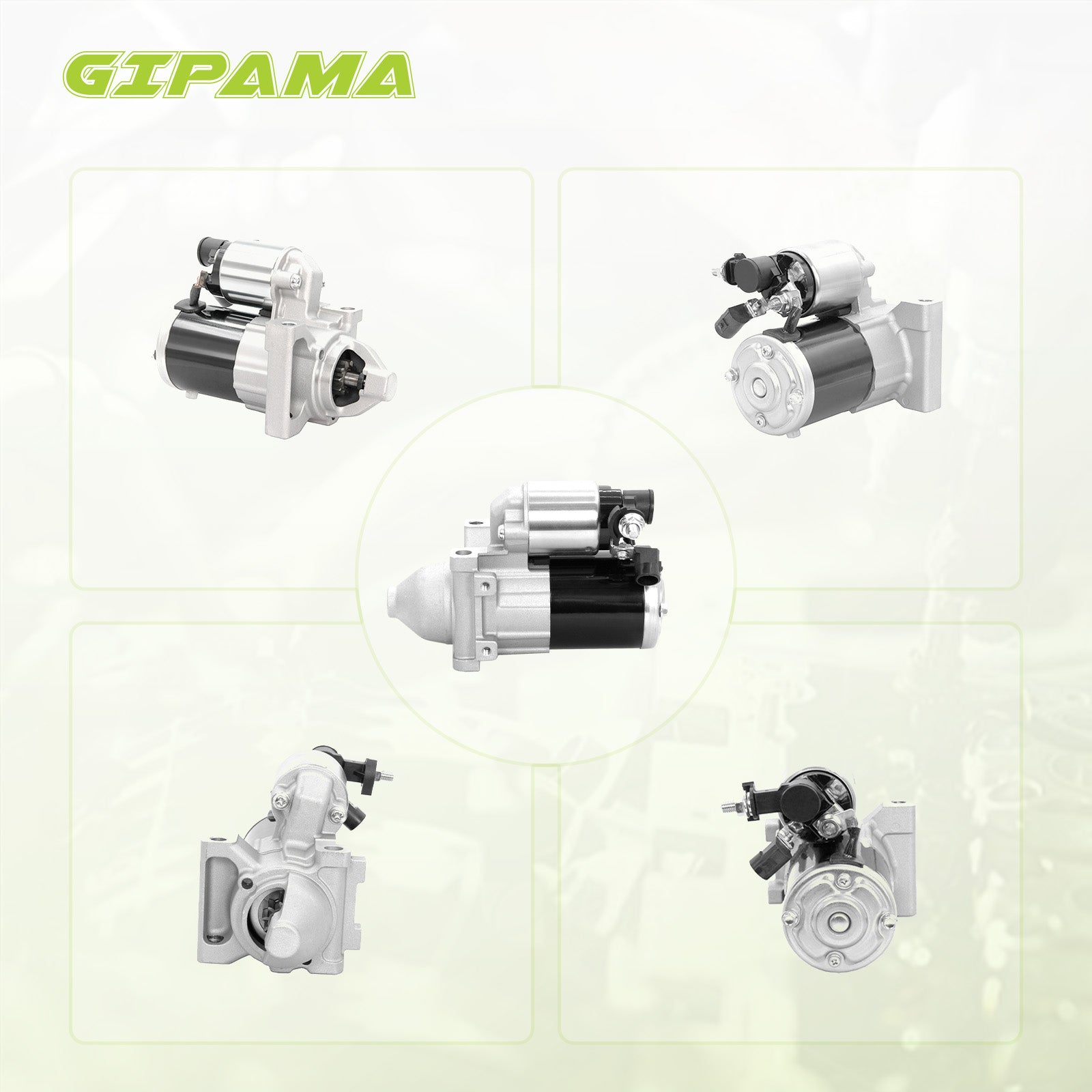 GIPAMA Starter for 2014-2019 Silverado 1500, Sierra 1500, Tahoe, Yukon, Express 3500, Express 2500, Escalade, Savana 3500, Suburban, Escalade ESV, Savana 2500, Yukon XL（10910N)