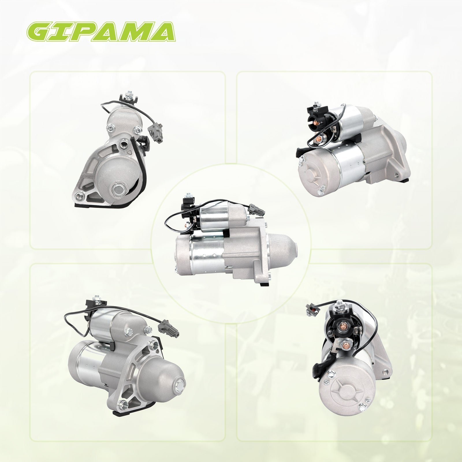 GIPAMA Starter for 2008-2023 Infiniti G25,G37,M37,Q40,Q50,Q60,Q70,Q70L,EX37,FX37,QX50,QX70;Starter Compatible with Nissan 370Z,Z, 2.5L 3.7L 3.0L,V6(17934N)
