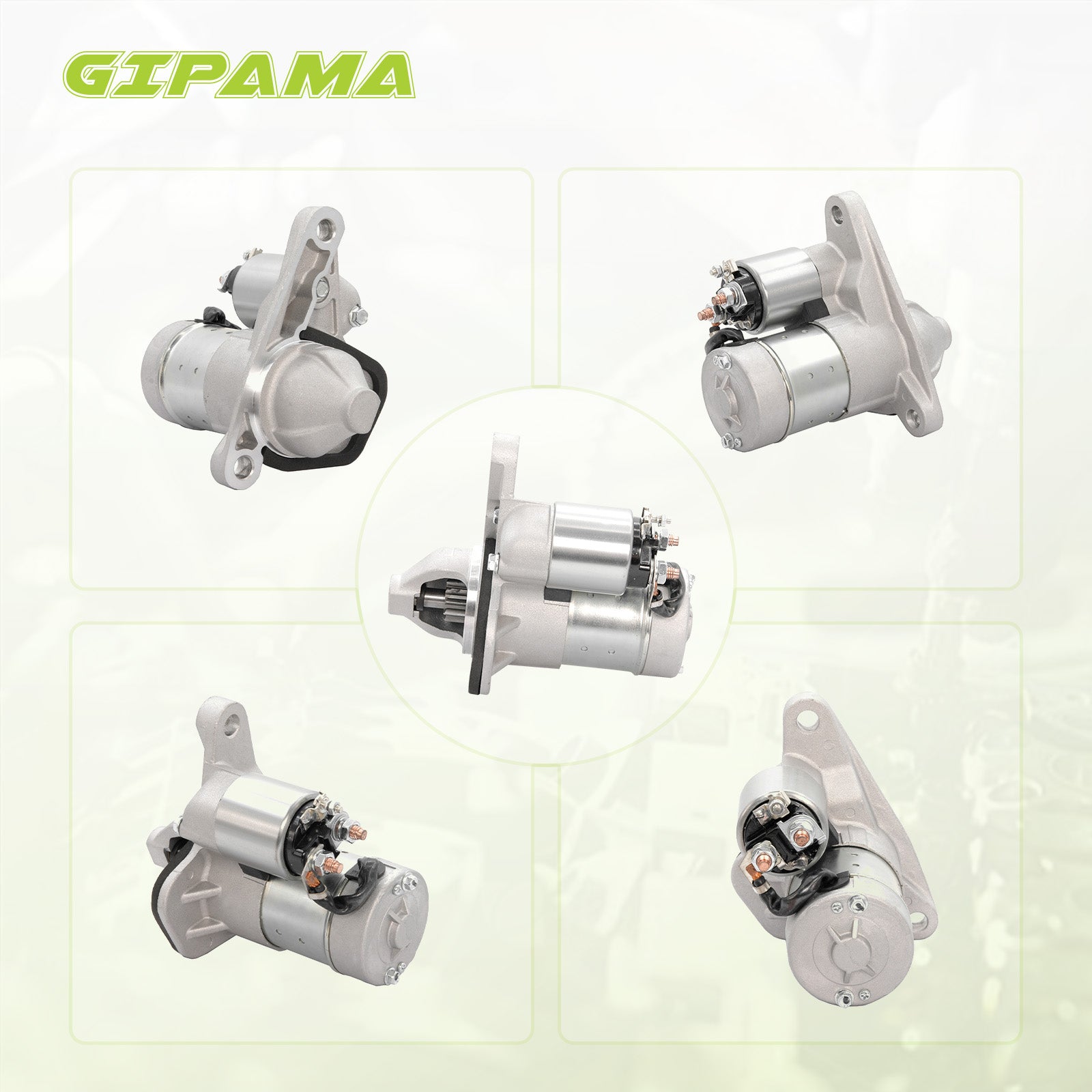 GIPAMA Starter for Chevrolet City Express 2015-2018, Nissan Cube 2009-2014, Juke 2011-2017, NV200 2013-2018, Sentra 2007-2019, Versa 2007-2012,1.6L 1.8L 2.0L, (17982N)