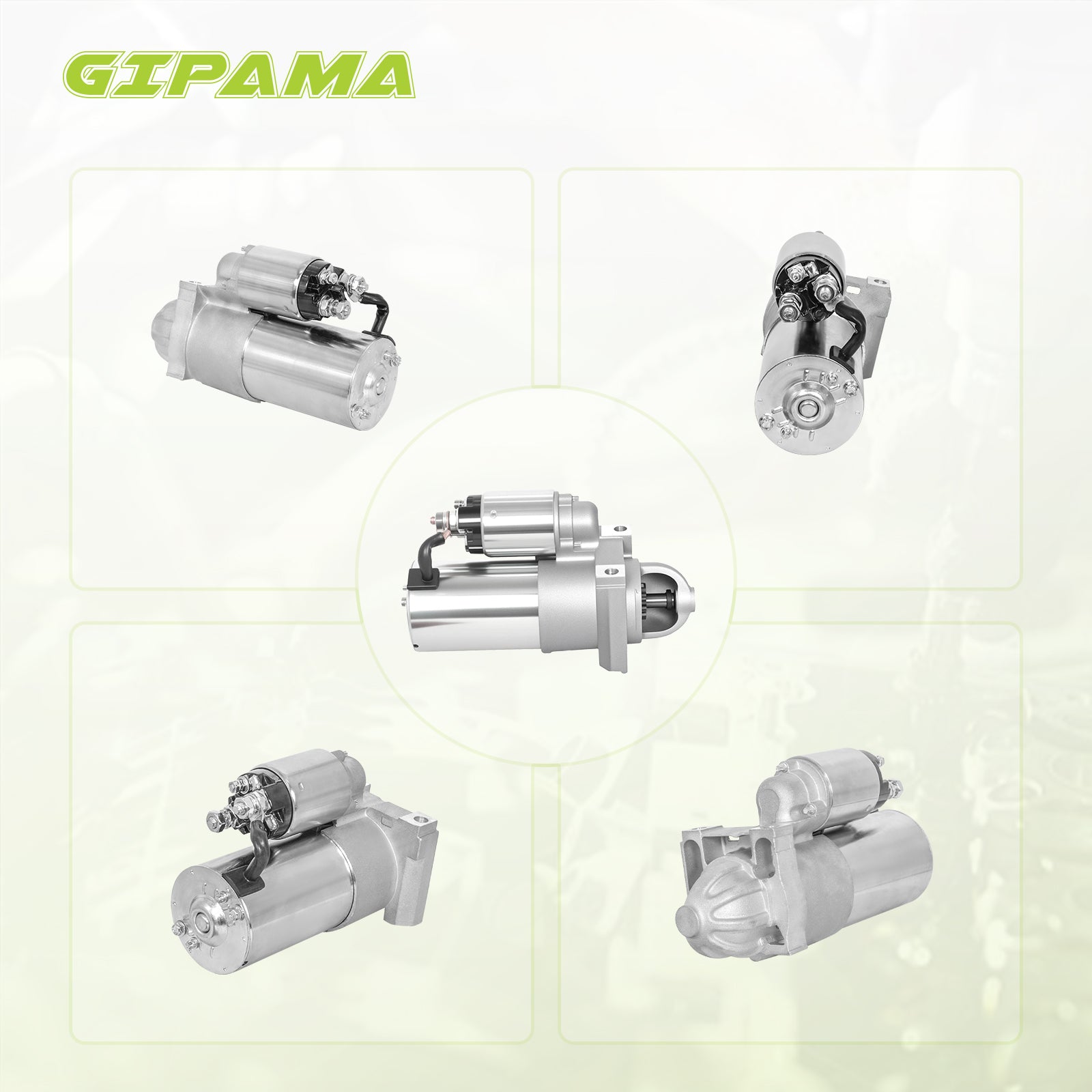 GIPAMA Starter for V8 6.0L 1999-2005 Silverado 1500 HD 2500 3500, 02-05 Escalade, 03-05 Express 2500 3500, 00-05 Sierra 1500 HD 2500 3500, 01-05 Yukon Savana.(6492N)