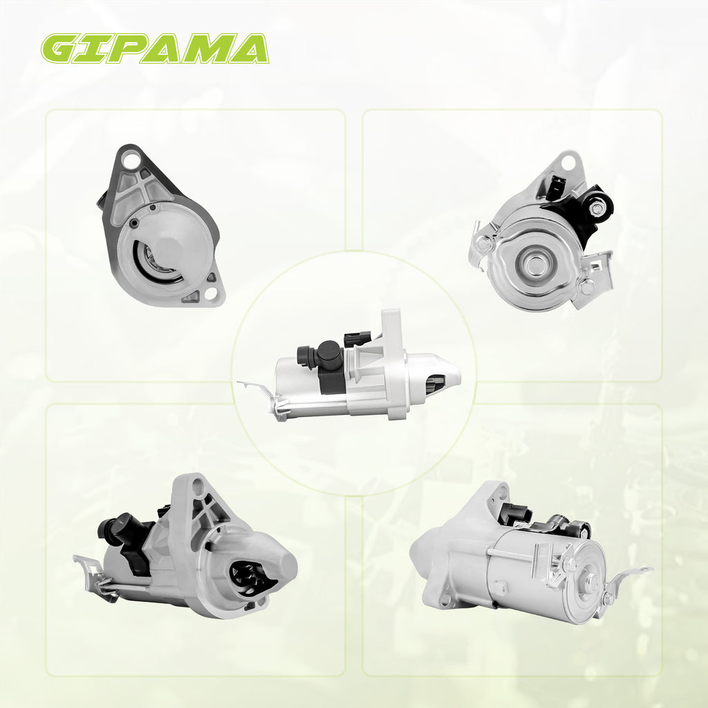 GIPAMA Starter for Honda Civic L4 1.8L 2006 2007 2008 2009 2010 2011,(17958N)
