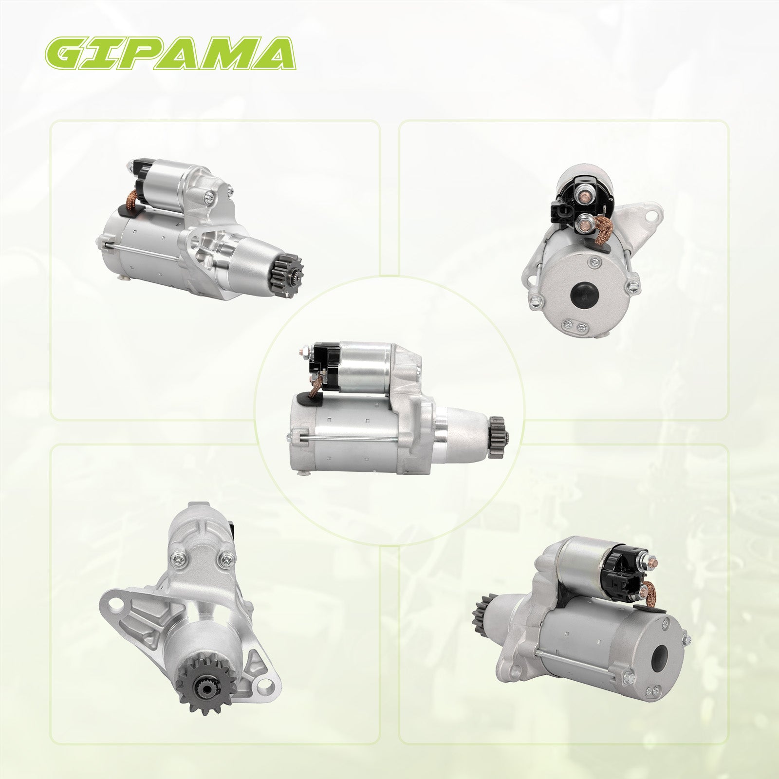 GIPAMA  Starter for Lexus ES300/330/350/RX330/350/NX200T, Scion TC/XB L4 2.4L, Toyota Avalon/Camry/Highlander/Rav4/Sienna/Solara/Venza(17825N)