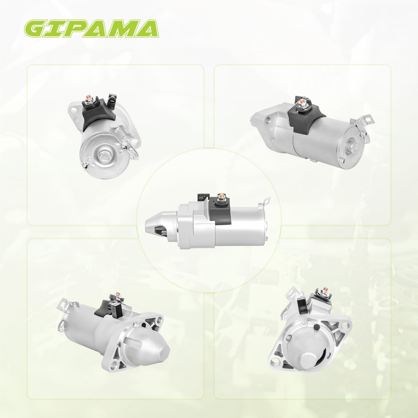 Gipama Starter for 2003-2005 Honda Accord, 2003-2006 Honda Element, 2004-2005 Acura TSX, 2.4L L4 Engine ( 17870N )