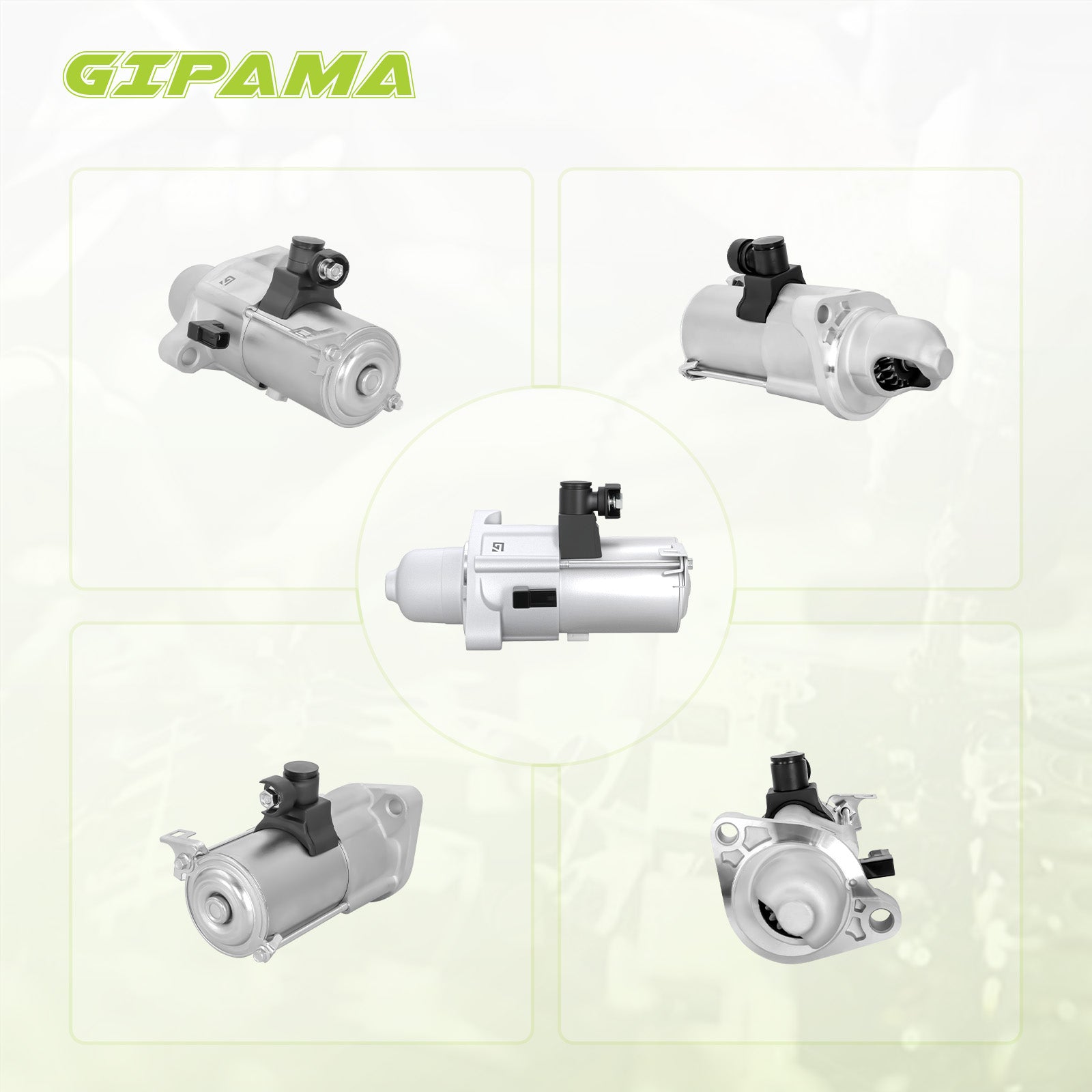 GIPAMA  Starter for Honda CRV 2018-2021,Civic 2016-2021,for Honda Accord 2018 2019 2020, L4 1.5L,(16434N)