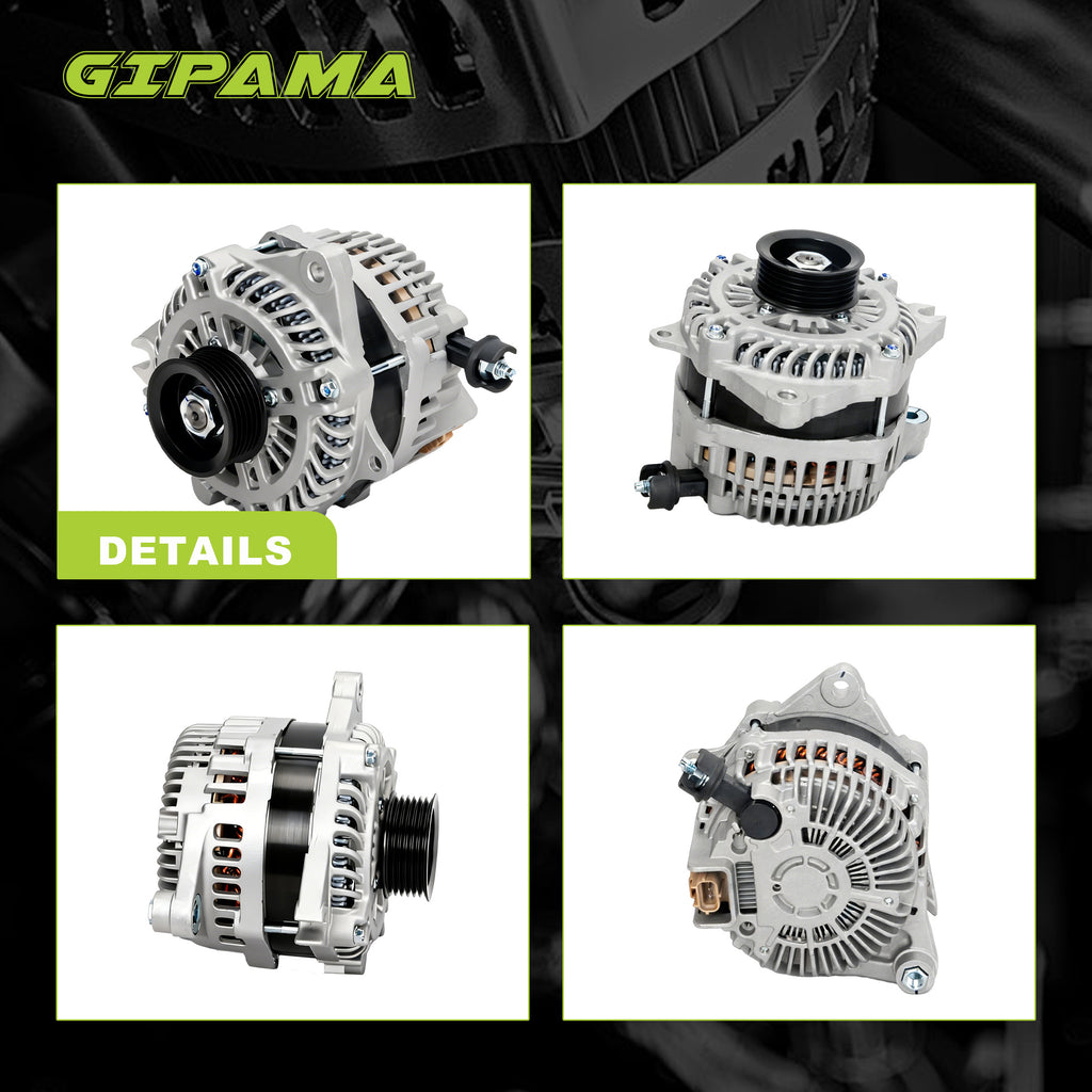 GIPAMA GALT-11688N Alternator for Ford 2011-2019, Lincoln 2011-2016 175A