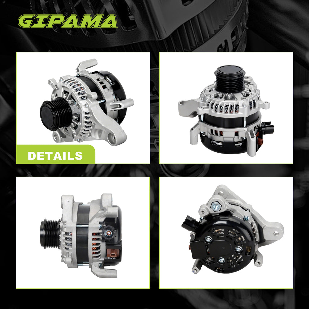 GIPAMA GALT-11931N Alternator for Honda Civic HR-V 2.0L/1.5L 2016-2023 135A