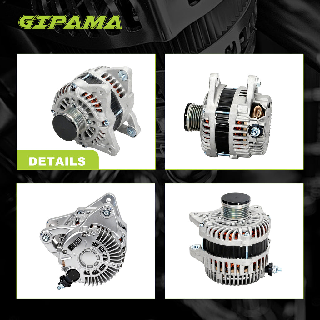 GIPAMA GALT-11657N Alternator for Nissan Altima 2.5L 2013-2018 110A