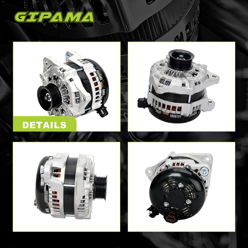 GIPAMA GALT-11629N Alternator for Ford 2013-2019, Lincoln 2013-2020 225A